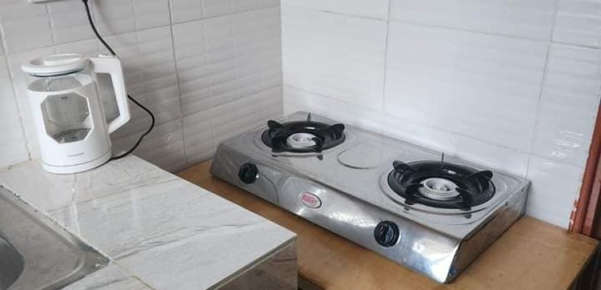 Cozy furnished 1 Bedroom Muthiga along waiyaki way just 15 min drive from westlands ,in a serene ,cool ,quiet with natural view